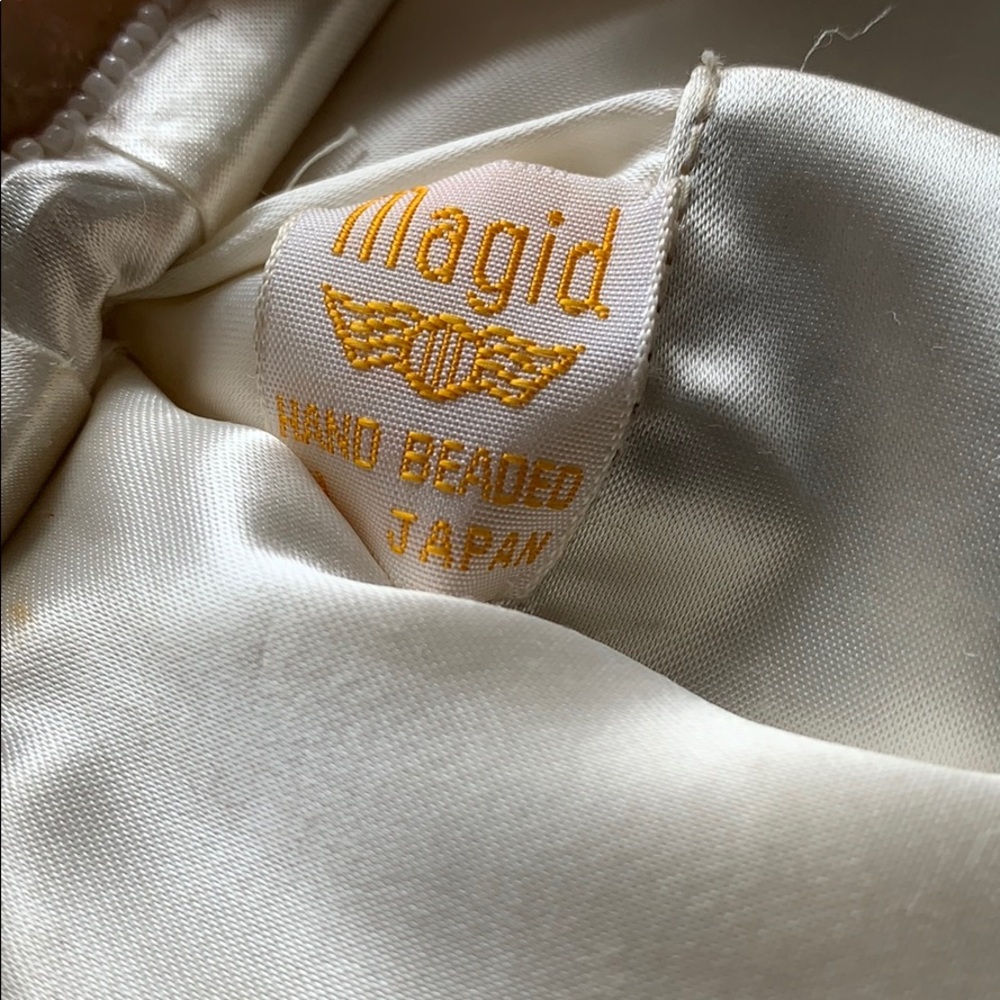 Vintage Handbeaded Wedding Day Purse - Picture 5 of 7